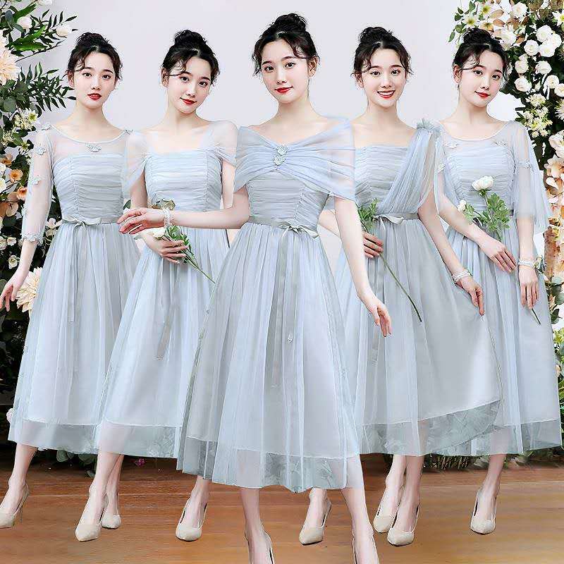 Đầm phù dâu thiết kế mới phong cách xinh xắn thời trang cho nữ