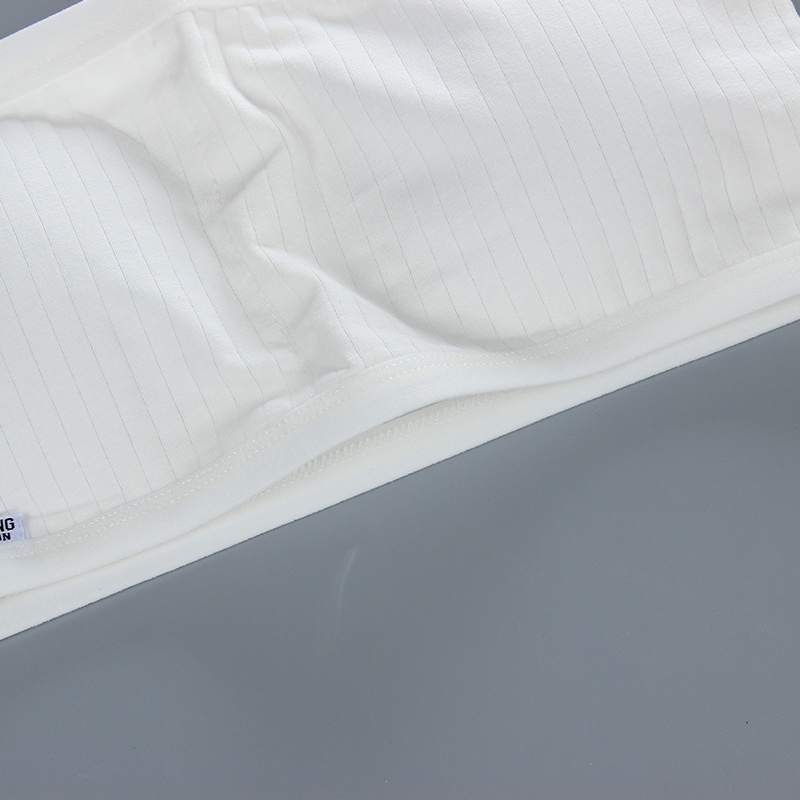 Áo Ngực Cotton Mềm Màu Trơn Cho Bé Gái 8-16 Tuổi