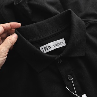 Áo thun có cổ POLO ZARA BASIC MAN 2021