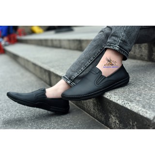 Giầy lười da bò cao cấp (cam kết da thật)GL-08
