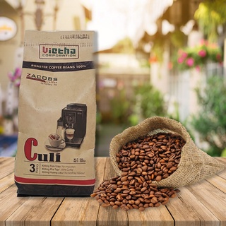 Cà phê nguyên chất culi (Zacobs), Cà phê rang mộc