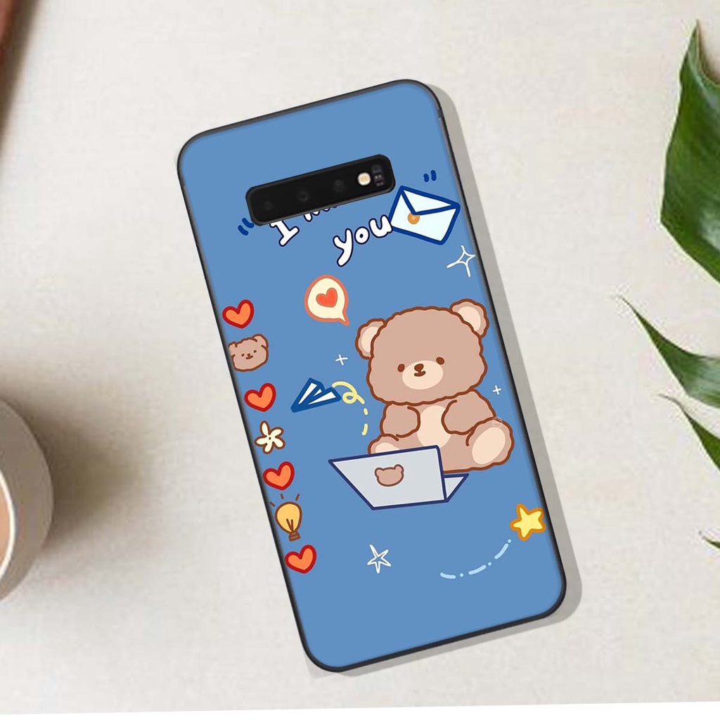 Ốp lưng Samsung S10  / S10 PLUS / S10 5G in hình Gấu xinh xắn, Bò sữa đáng yêu,  ĐẸP -  RẺ - XINH - ĐỘC ĐÁO