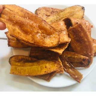 1kg chuối sấy mè gừng