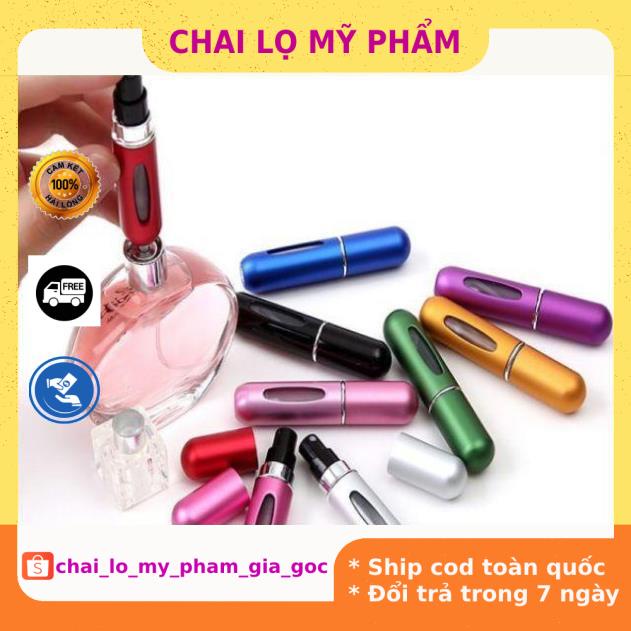 Lọ Chiết Nước Hoa ❤ GIÁ TỐT NHẤT ❤ Chai lọ chiết nước hoa tự động 5ml,8ml đựng dầu thơm , phụ kiện du lịch