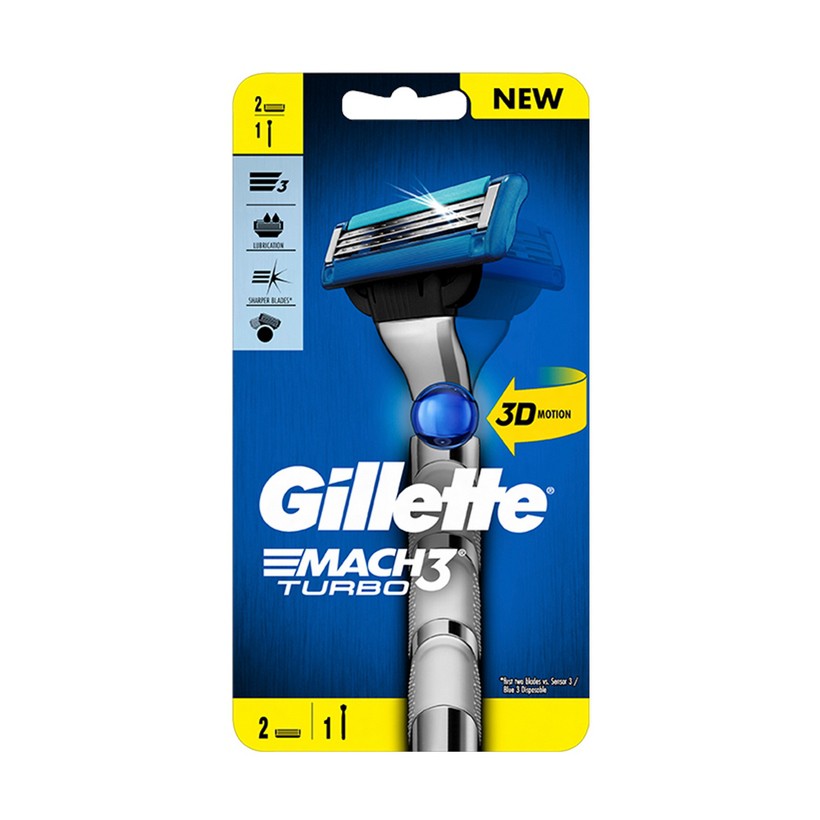 [Hàng tặng không bán] Dao cạo râu Gillette Mach3 Turbo