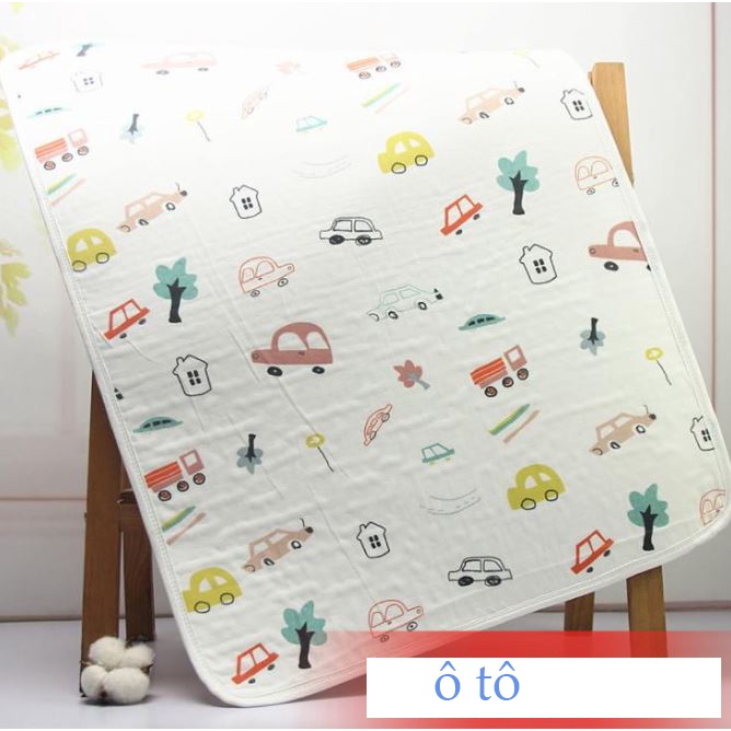 lót chống thấm 6 lớp sợi tre khổ 50x70 cm