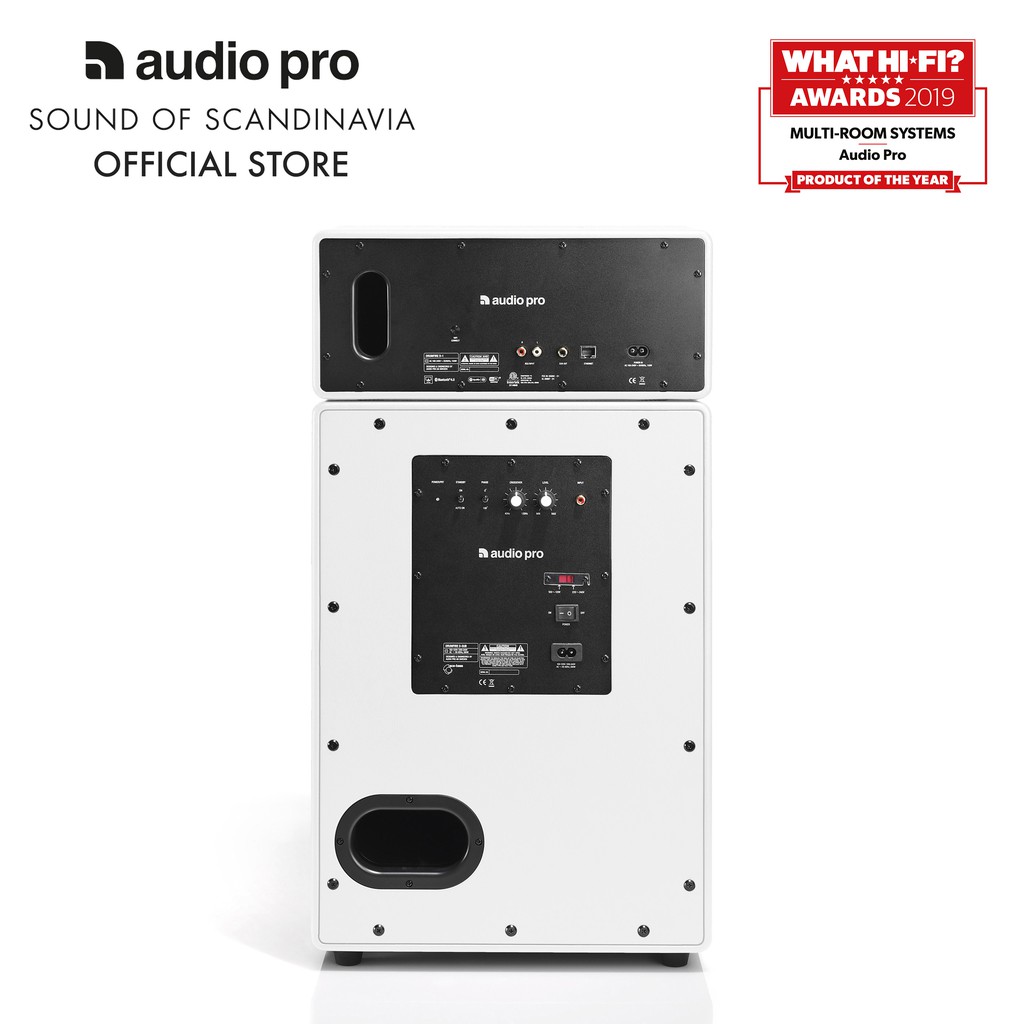 Loa Audio Pro DrumFire MultiRoom Speaker White