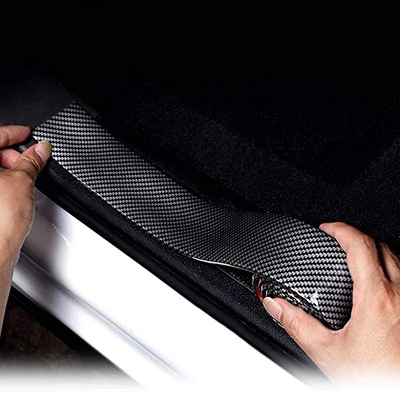 Miếng dán cao su carbon chống trầy chống va đập cho cửa xe hơi CB006 | BigBuy360 - bigbuy360.vn