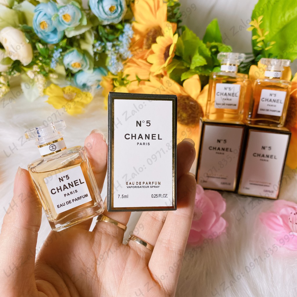 [ Mini Size ] Nước Hoa Chanel Coco Mademoiselle 7.5ml, Chanel No5 EDP, Nước Hoa Mini Nữ Chính Hãng