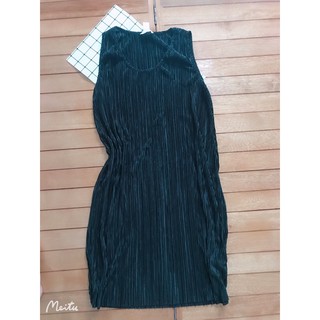 Đầm lụa dậm ly H&M