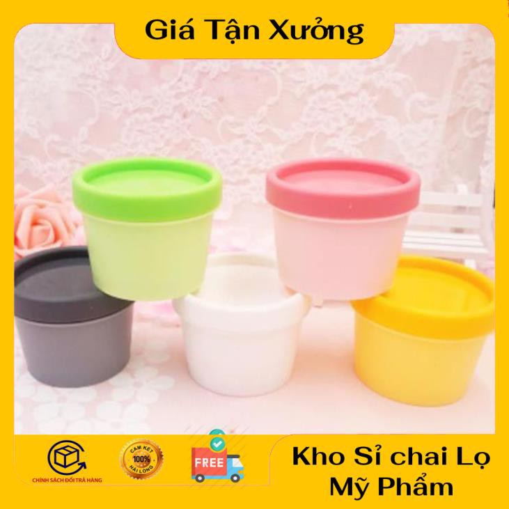 Hủ Đựng Kem ❤ TRÙM SỈ ❤ Hũ Ly Thái 100g , Hũ nhựa chiết mỹ phẩm , phụ kiện du lịch