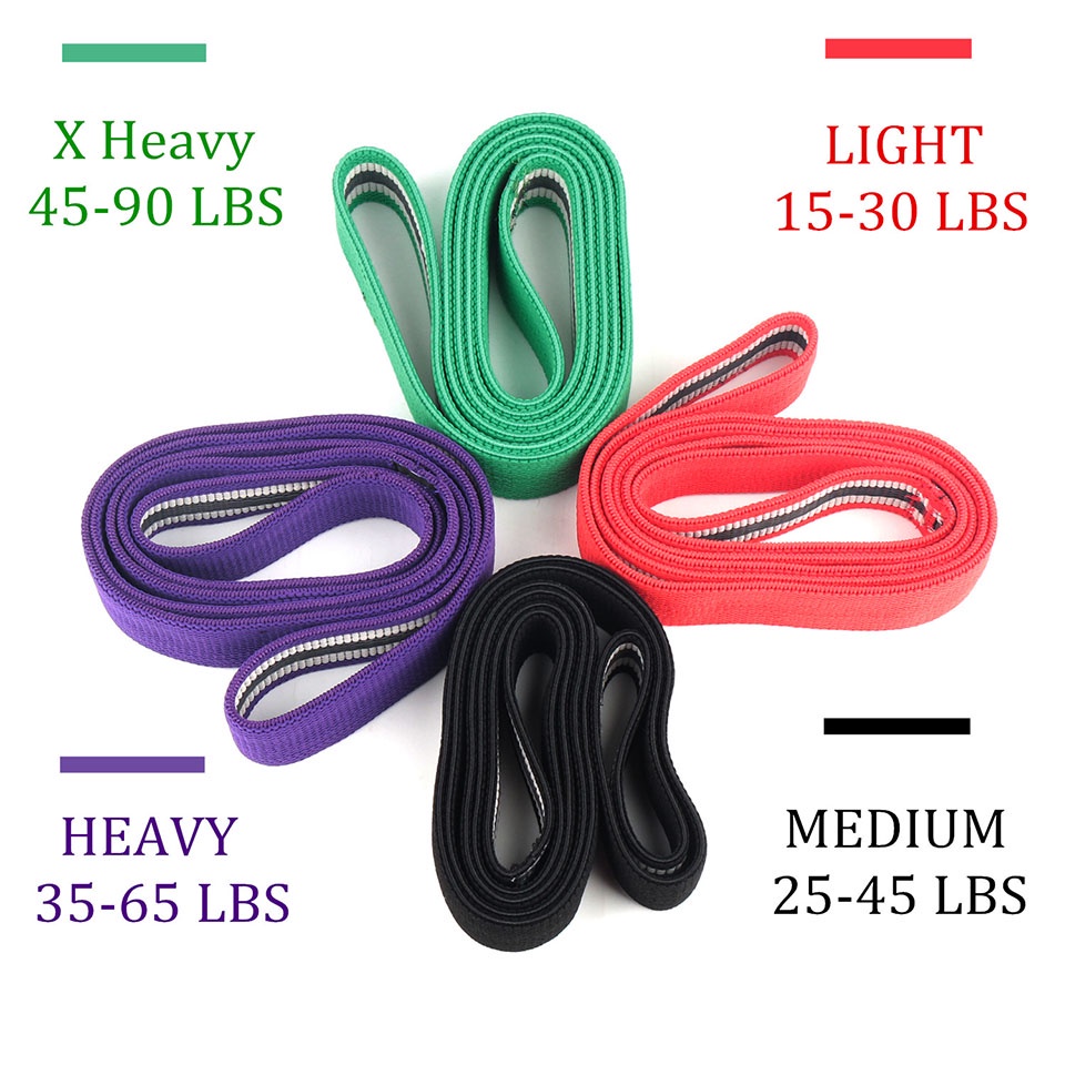 Dây Đai Kháng Lực Dài Co Giãn Dùng Tập Thể Dục/Yoga Thời Trang