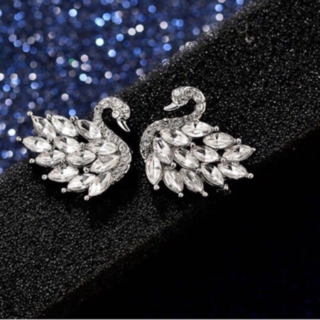 bông tai đẹp tinh sảo bạc chuẩn MC