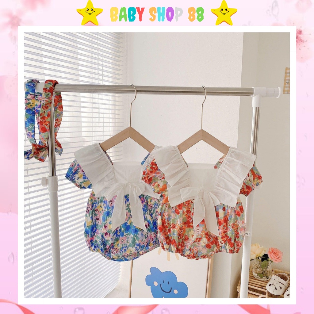 Bộ body ngắn tay bodysuit cho bé gái M2.22