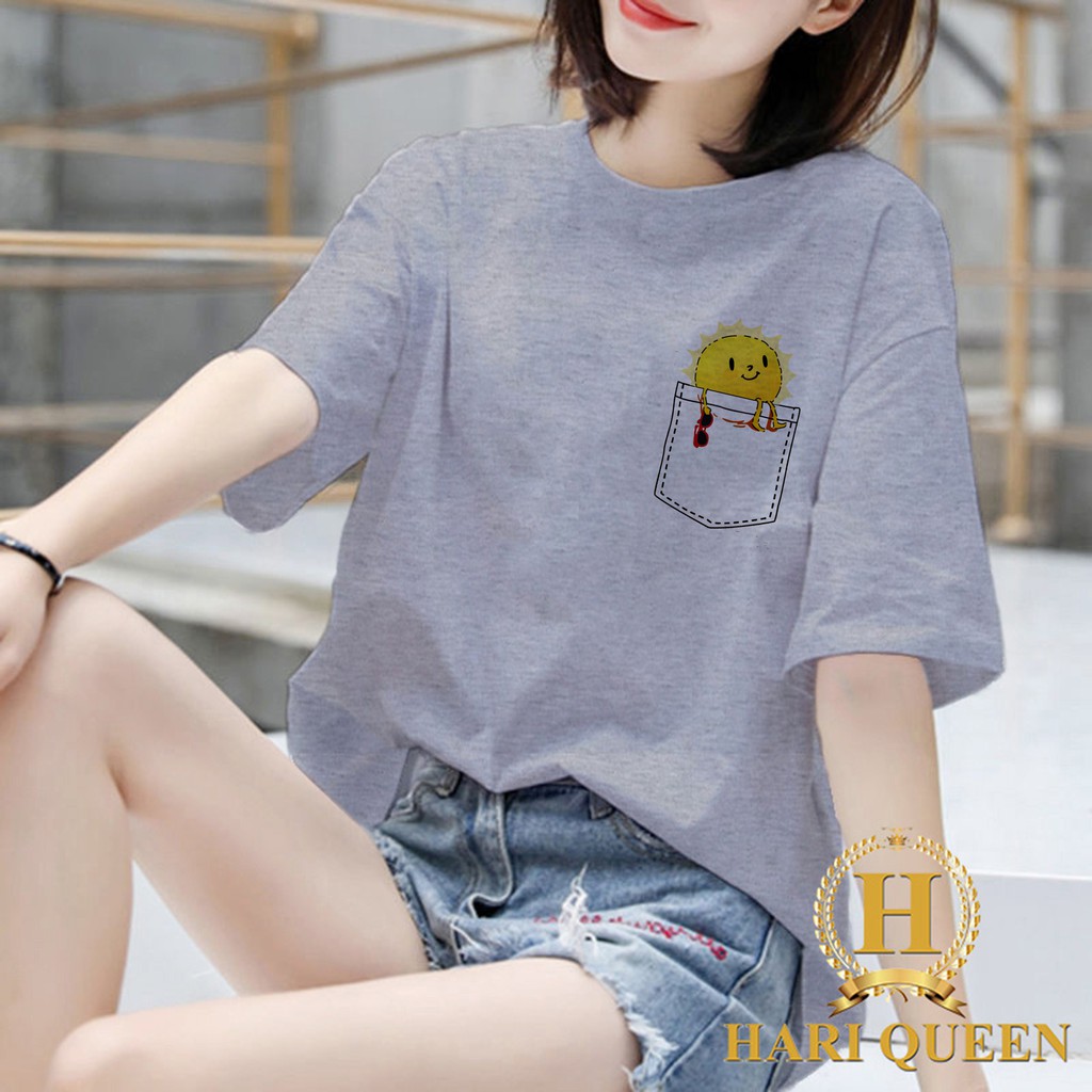 [FREE SHIP ĐƠN TỪ 50K] Áo phông logo túi mặt trời HARI0520 1
