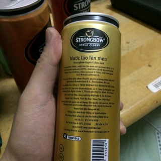 4 Lon StrongBow Cider GoldApple 330ml