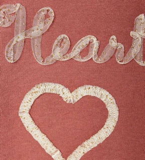 Áo nỉ da cá Zara Heart