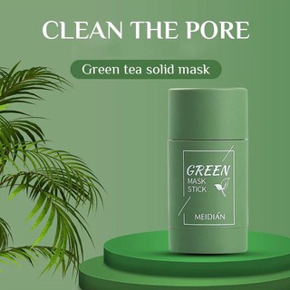 [Hàng mới về] Mặt nạ bùn trà xanh kiểm soát dầu tẩy mụn đầu đen thu nhỏ lỗ chân lông cho nam nữ