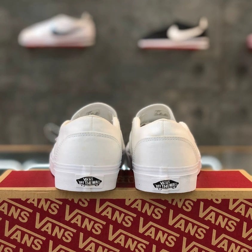 Giày chính hãng Vans Asher 'All White' - VN0A32QMI7Q