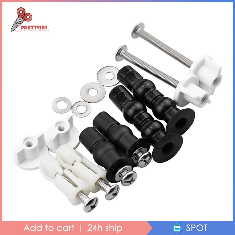 [Prettyia1] Ốc Vít Cố Định Bệ Ngồi Bồn Cầu Thay Thế Thông Dụng