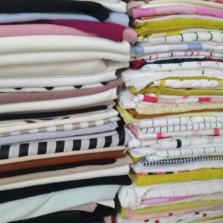 Sét vải tập may 100k/2kg hàng khúc lộn xộn có lỗi