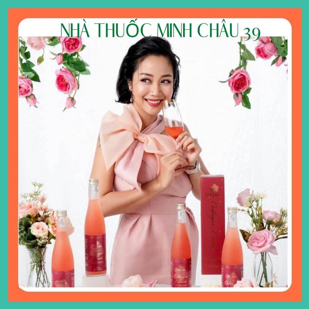 Nước Uống Đẹp Da Hebora Collagen Enrich Thơm Tự Thân Detox Giữ Dáng - Kèm Quà