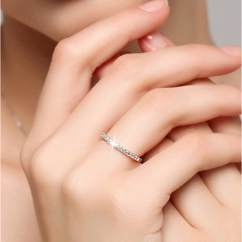 Nhẫn bạc 925 thời trang Trang sức cho phụ nữ