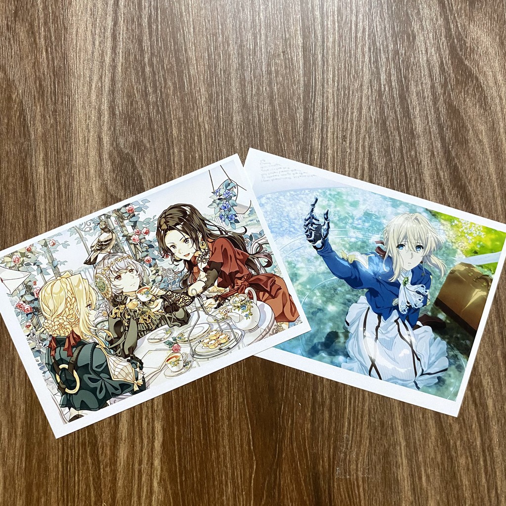 Bộ 20 tấm postcard Violet Evergarden: Búp bê ký ức