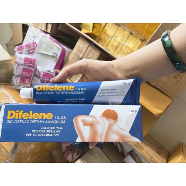 Gel xoa bóp Difelene Thái Lan -Dành cho ai BỊ BẠI HÔNG, THOÁT VỊ ĐĨA ĐỆM