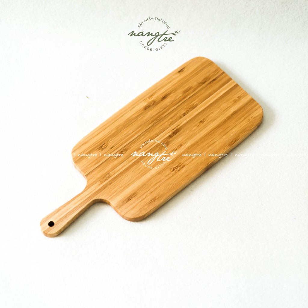 Thớt gỗ tre tự nhiên ( Bamboo wood cutting board)