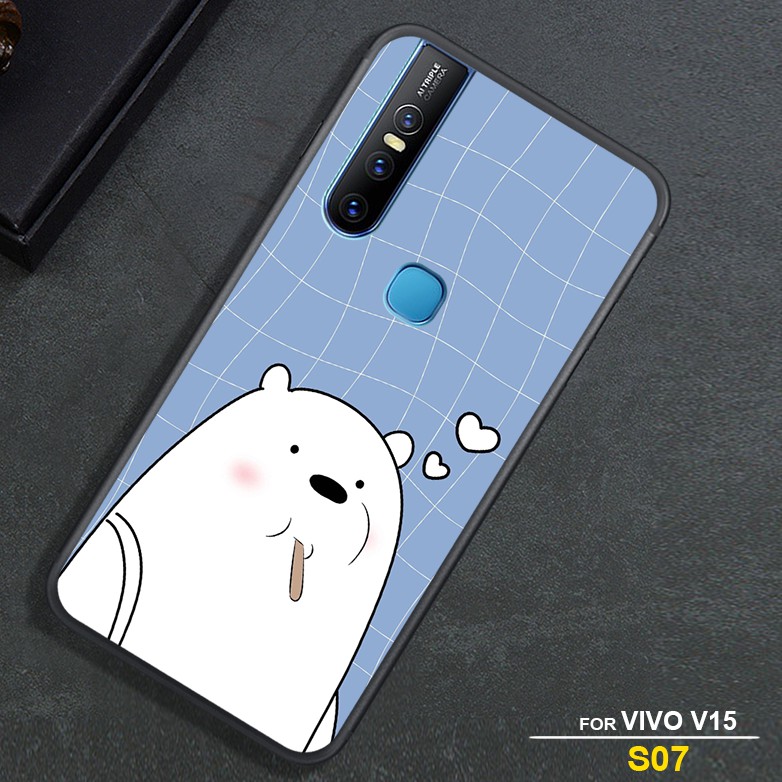 ỐP LƯNG VIVO Y15 - VIVO Y15 PRO IN HÌNH GẤU CỰC ĐẸP - SIÊU BỀN - GIÁ RẺ