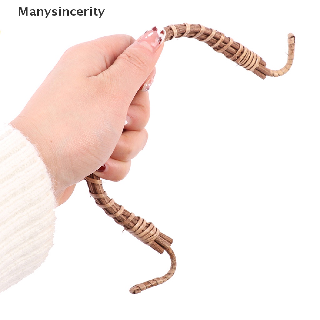 Quai cầm ấm trà bằng kim loại và mây dùng thay thế diy