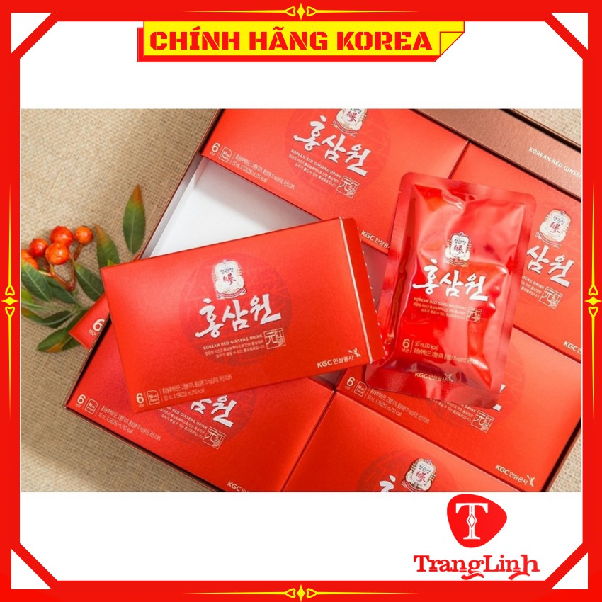 Nước hồng sâm KGC chính phủ hàn quốc Cheong Kwan Jang hộp 30 gói, tranglinhkorea