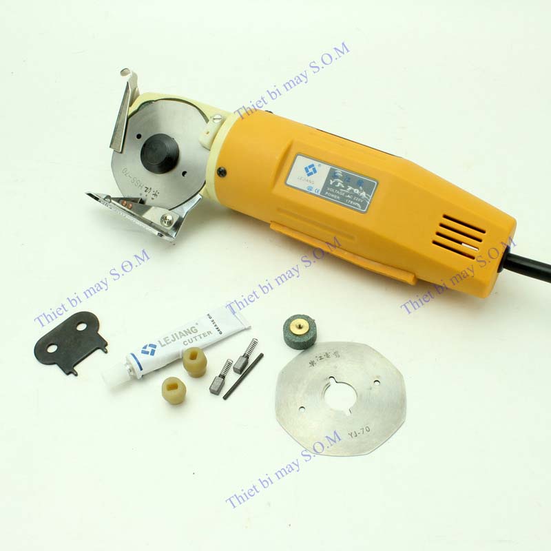 Máy Cắt Vải Cầm Tay mini LEJIANG 70 > nhỏ nhẹ tiện lợi > cắt nhiều loại vải