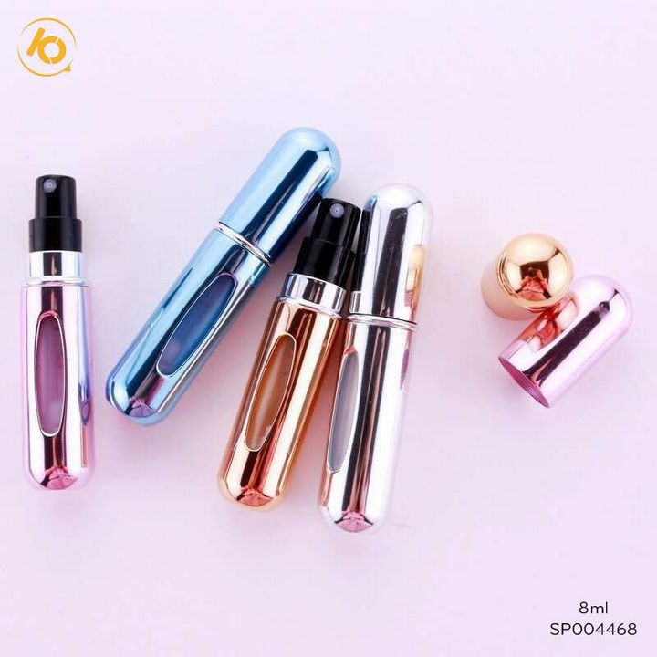 Lọ chiết nước hoa tự động thủy tinh bọc 2 lớp nhôm 8ml - SP004468 | BigBuy360 - bigbuy360.vn