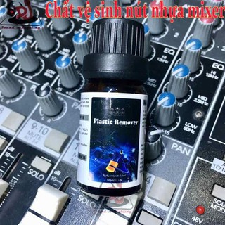 Chất vệ sinh nút nhựa bàn mixer âm thanh, chất tẩy nhựa thiết bị âm thanh, vệ sinh nút fader mixer, vệ sinh nhựa
