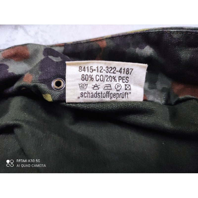 Nón mũ camo lính Đức size 58