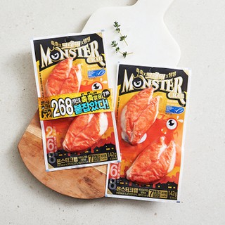 [CHỈ GIAO TẠI HCM] Chả Cua Hàn Quốc Monster Crab 142gr