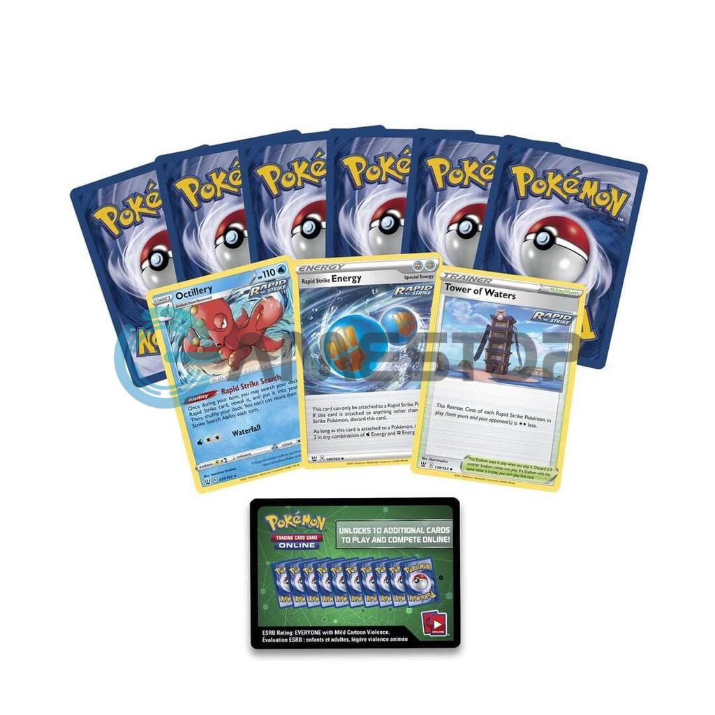Bài Pokemon TCG Rapid Strike Urshifu VMAX League Battle Deck Ready to Play Deck phiên bản tiếng Anh POKTCGUSLTH05