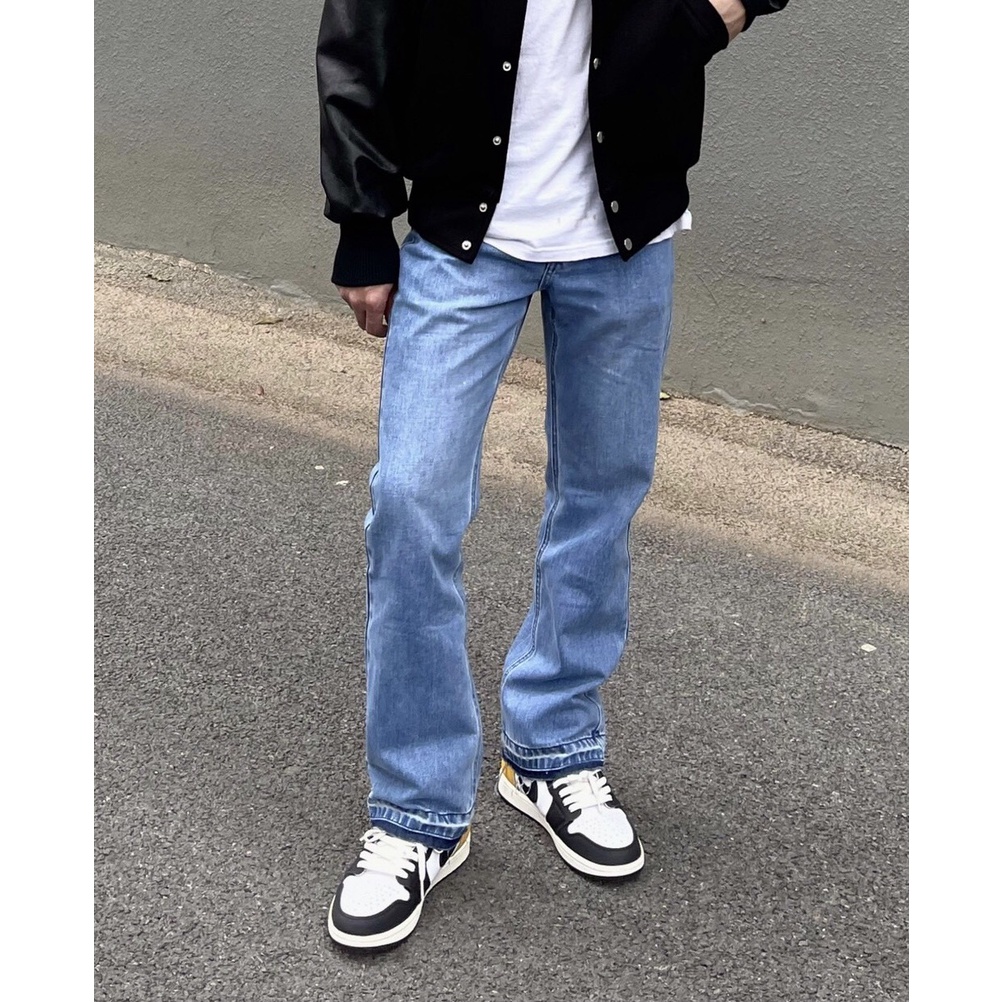 Quần Jeans Baggy Nam Ống Suông Rộng Dáng Đứng Snazzy Straight