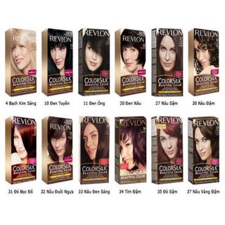 Thuốc nhuộm tóc Revlon Colorsilk Mỹ