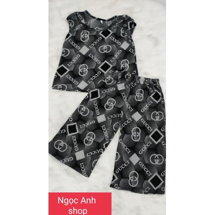 Bộ lửng ống rộng ,thun gân tầm ý