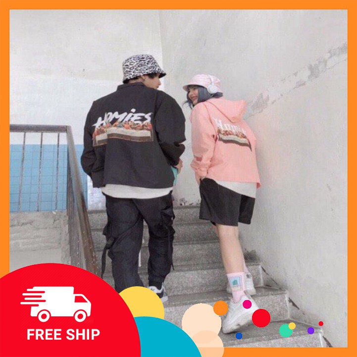 𝗡𝗘𝗪 𝗔𝗥𝗥𝗜𝗩𝗔𝗟  (ẢNH THẬT) ÁO KHOÁC DÙ 2 LỚP (FORM RỘNG)