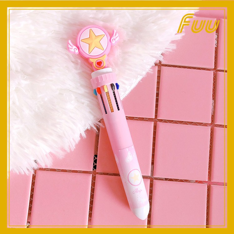 Bút bi nhiều màu Sakura Thủ Lĩnh Thẻ Bài  mẫu 1