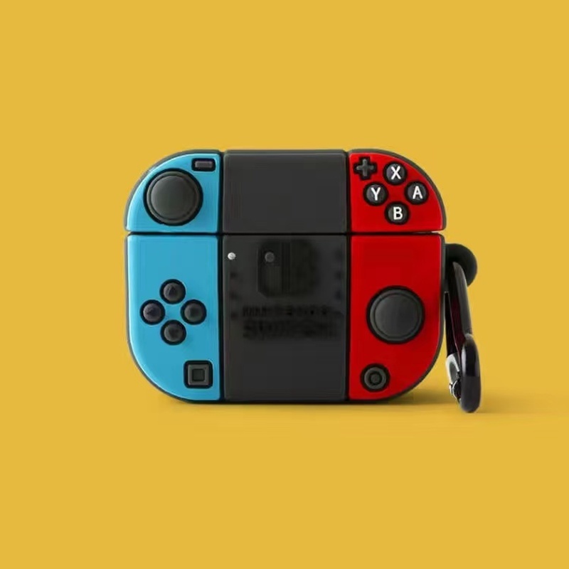 Vỏ Bảo Vệ Hộp Sạc Tai Nghe Redmi Buds 3 Lite Mềm Hình Máy Chơi Game Cá Mập