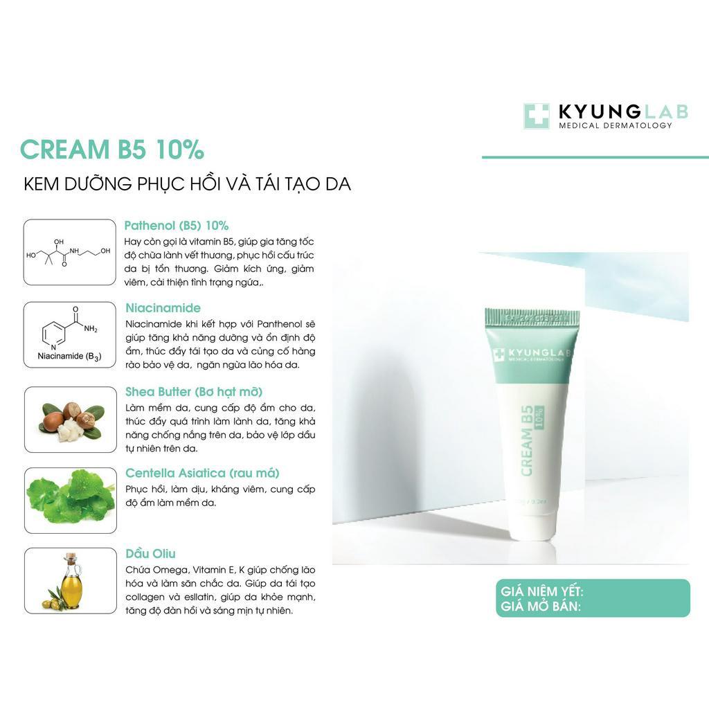 Mini Size Kyunglab Kem Dưỡng B5, Serum PDRN, Serum B5, Nước Thần, Kem Alab, Trx, Son Dưỡng