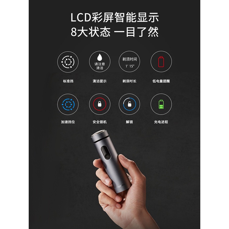 Dao Cạo Râu Điện Tử Di Động Huawei HiLink Ecological Canada Cho Nam