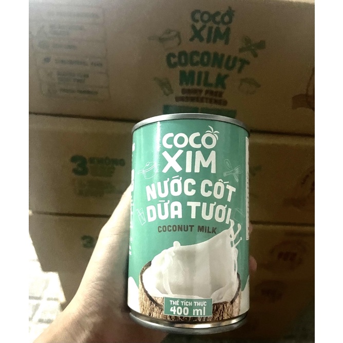 Nước cốt dừa tươi cocoxim 400ml