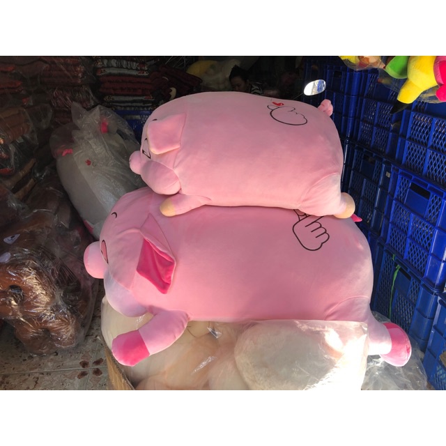 [Ảnh thật] [FREESHIP] CHUỘT/ HEO BÔNG MẮT HÍP 38cm- 50cm - 75cm - 90cm