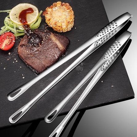 Kẹp Gắp Thức Ăn Bằng Thép Không Gỉ Đa Năng Tiện Dụng Cho Nhà Bếp